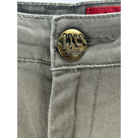 V CHRISTINA Sage Green 4-Pocket Jeans Stretch Sage Green Size 2 EUC. - Picture 9 of 12